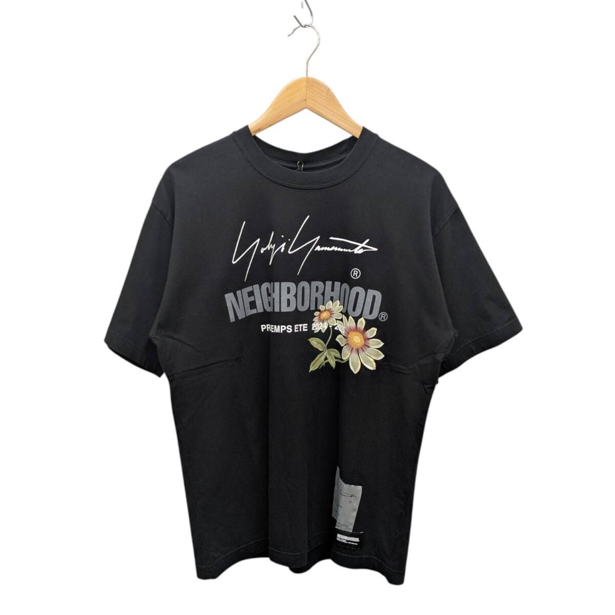 NEIGHBORHOOD YOHJI YAMAMOTO Tシャツ XL 正規品 Yohji Yamamoto x Neighborhood Tシャツ | ブラック | FARFETCH JP
