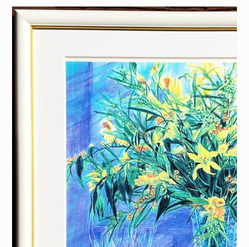 絵画『フラワーガーデン』絵画/アート/アクリル画/海外/一点