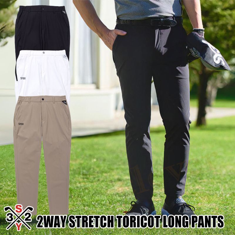 大きいサイズ メンズ SY32 by SWEET YEARS ゴルフ クロスロゴ