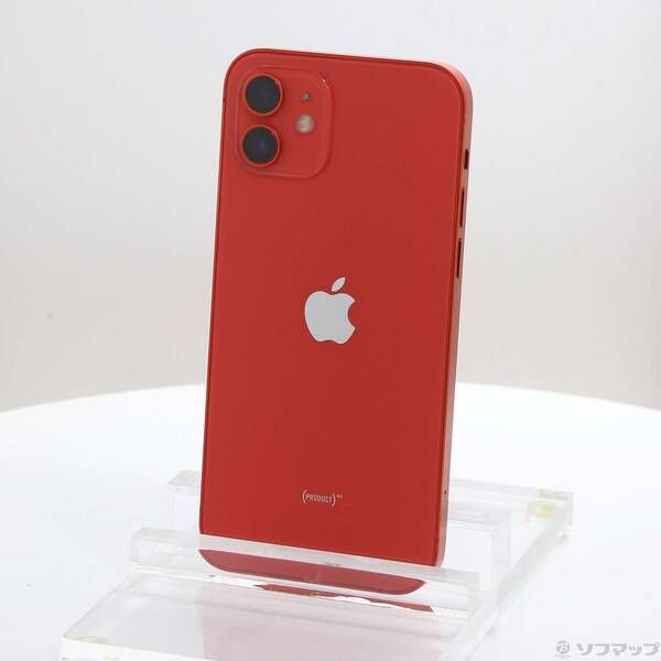 中古品〕 iPhone12 128GB プロダクトレッド MGHW3J／A SIMフリー【251