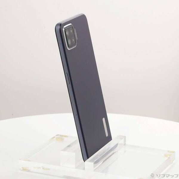 中古品〕 OPPO A73 64GB ネービーブルー ZKVE2002BL 楽天 SIMフリー【352】