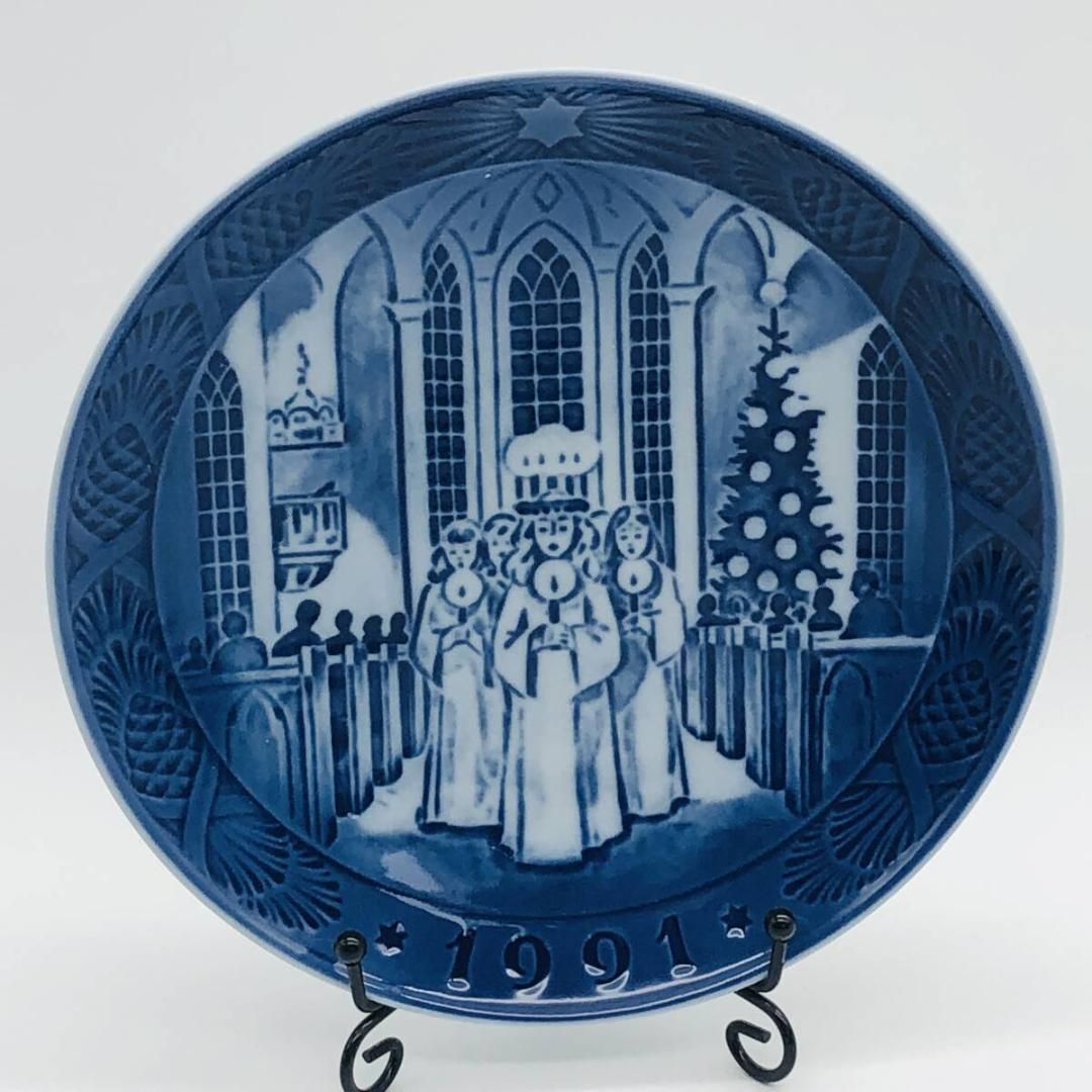 激レアの古美術品 ロイヤルコペンハーゲンクリスマス1991年 激レアの古美術品 ロイヤルコペンハーゲンクリスマス1991年