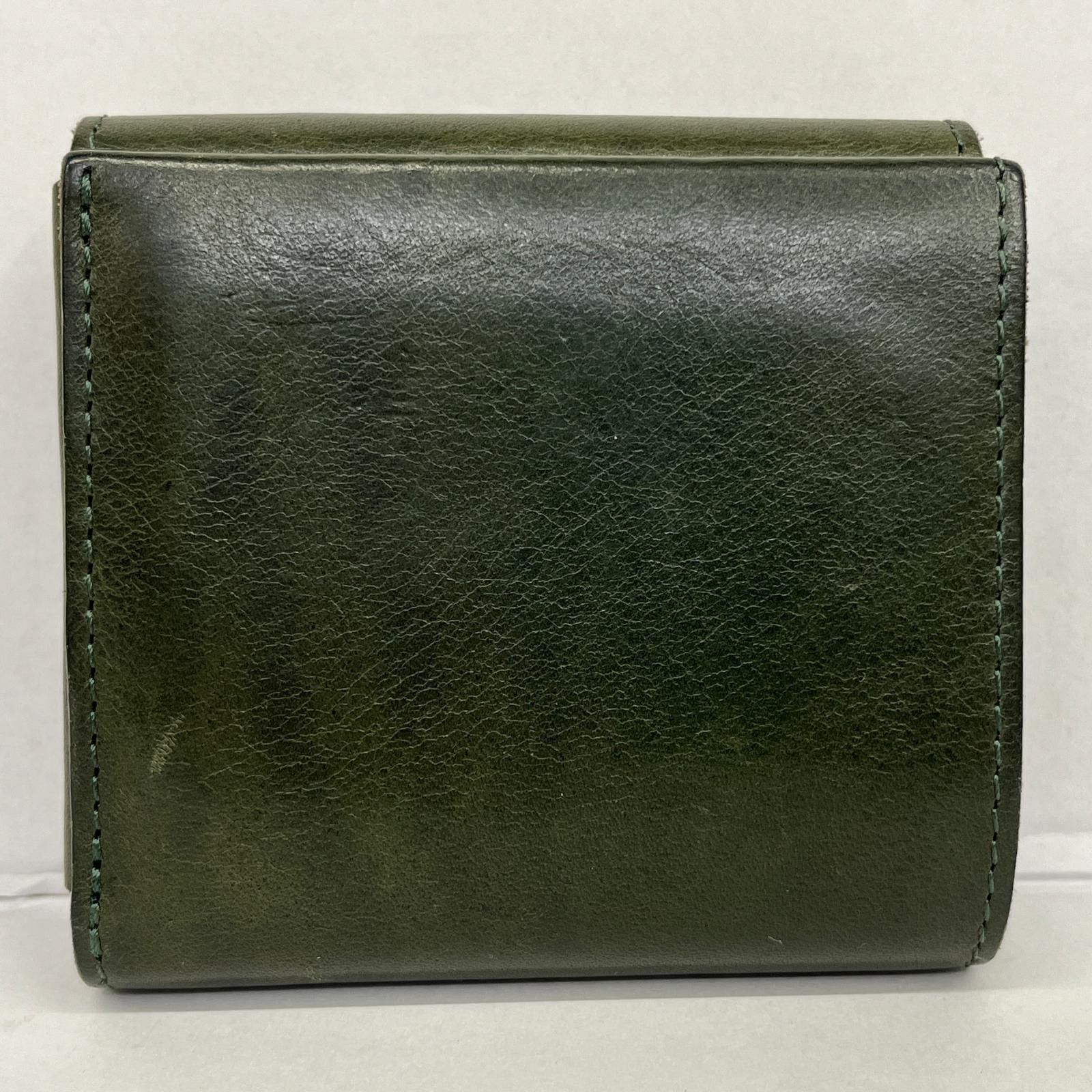 加古川店】 中古 二つ折り財布 BEER BELLY/ハッチバック カーキ 【124  