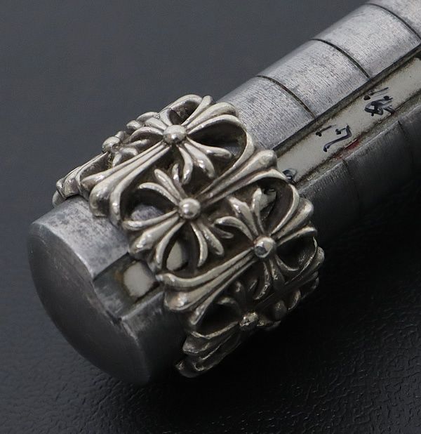 CHROME HEARTSセメタリークロスリング 20号 正規品 Chrome Hearts