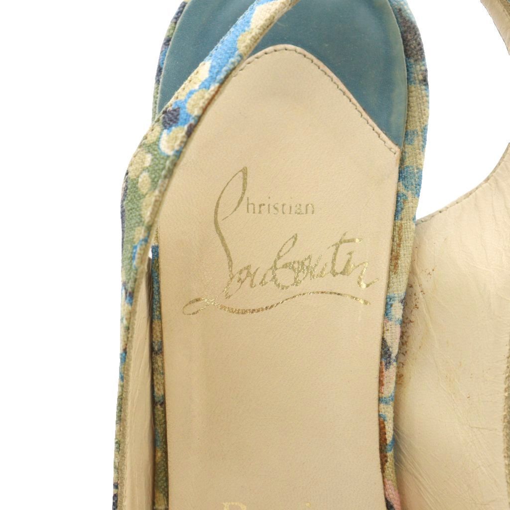 クリスチャンルブタン Christian louboutin サンダル オープン