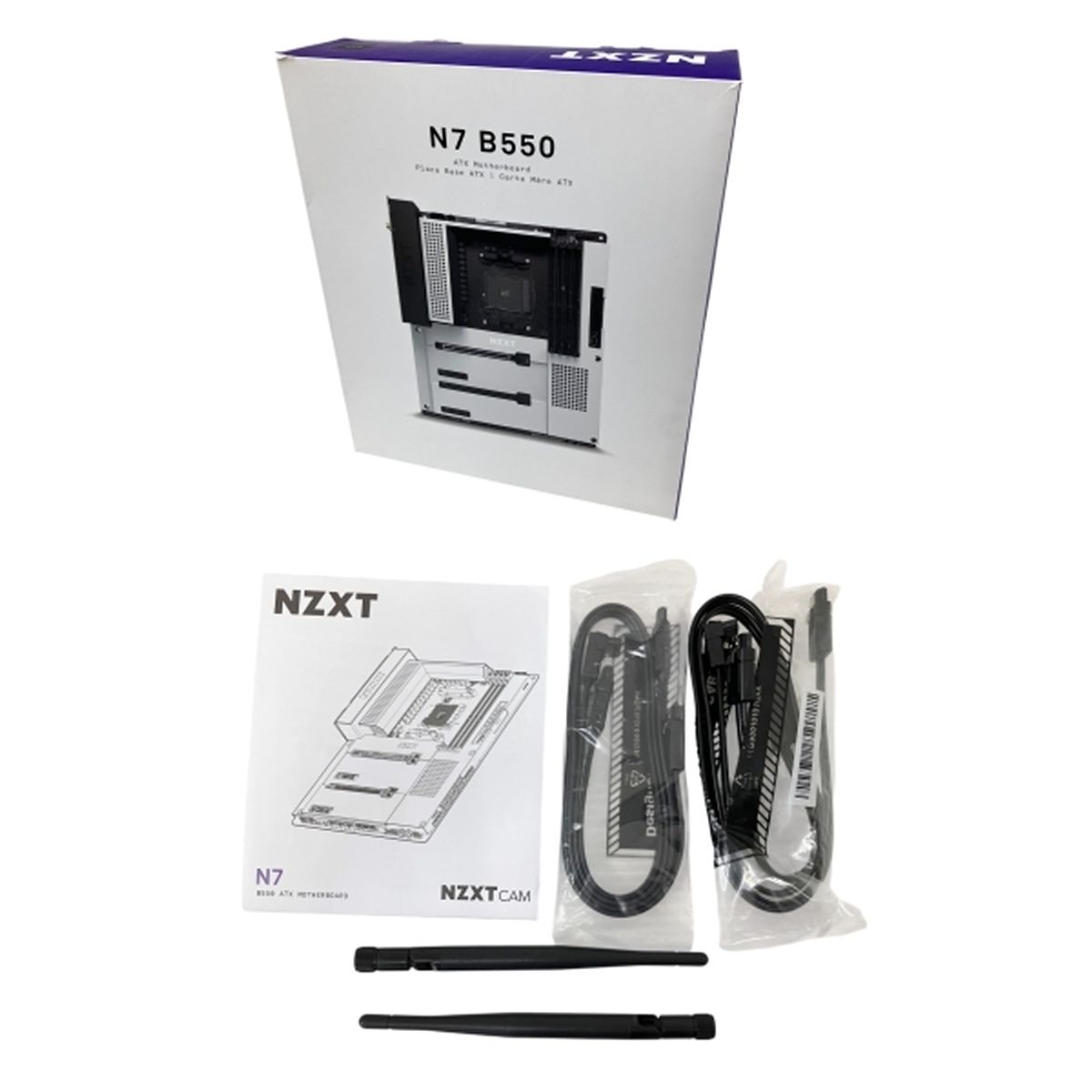 NZXT N7-B55XT-B1 B550 搭載 ATX マザーボード ブラック 4