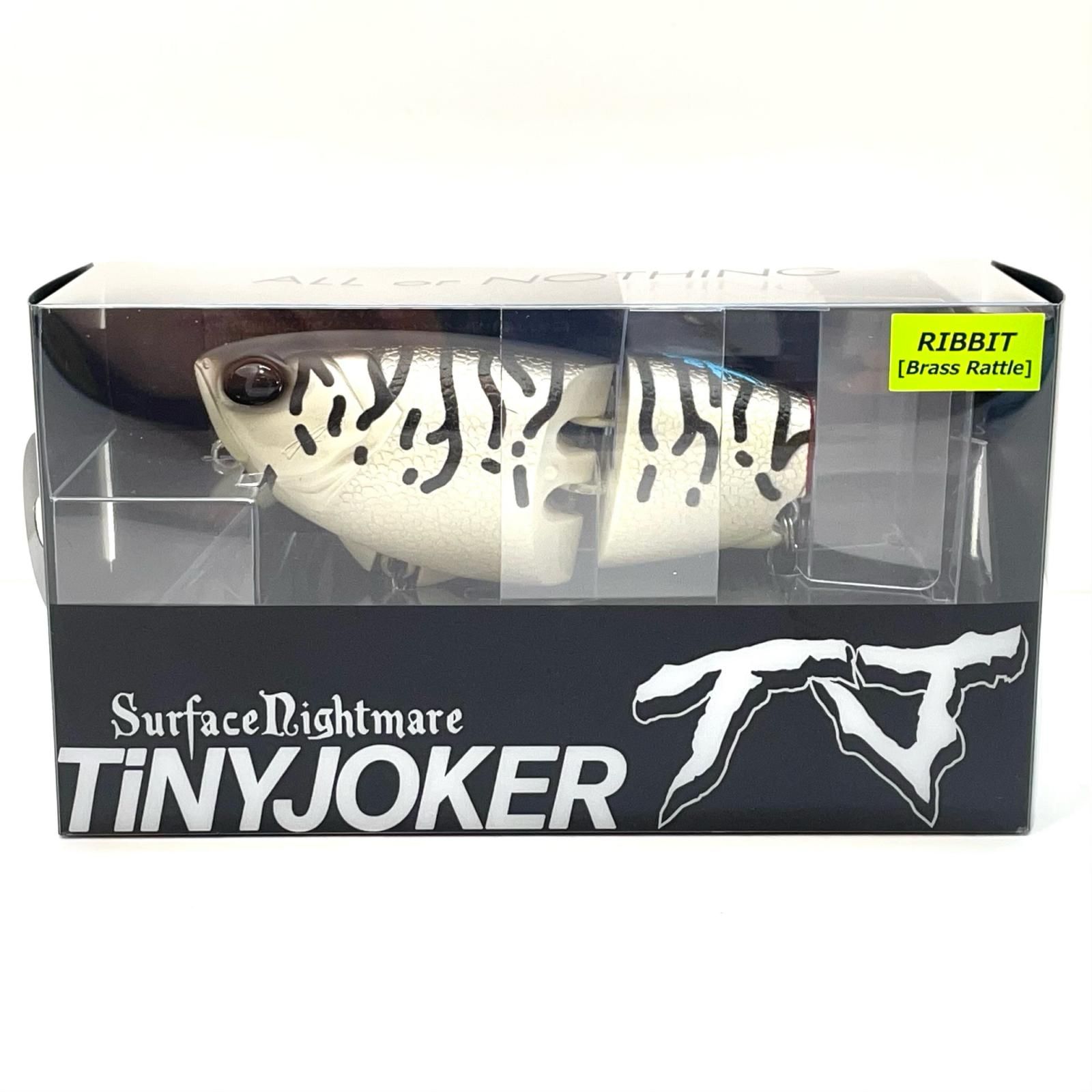 尾張小牧店 DRT | ディビジョンレーベルタックルズ ルアー Tiny Joker タイニージョーカー ホワイトコーチ 88