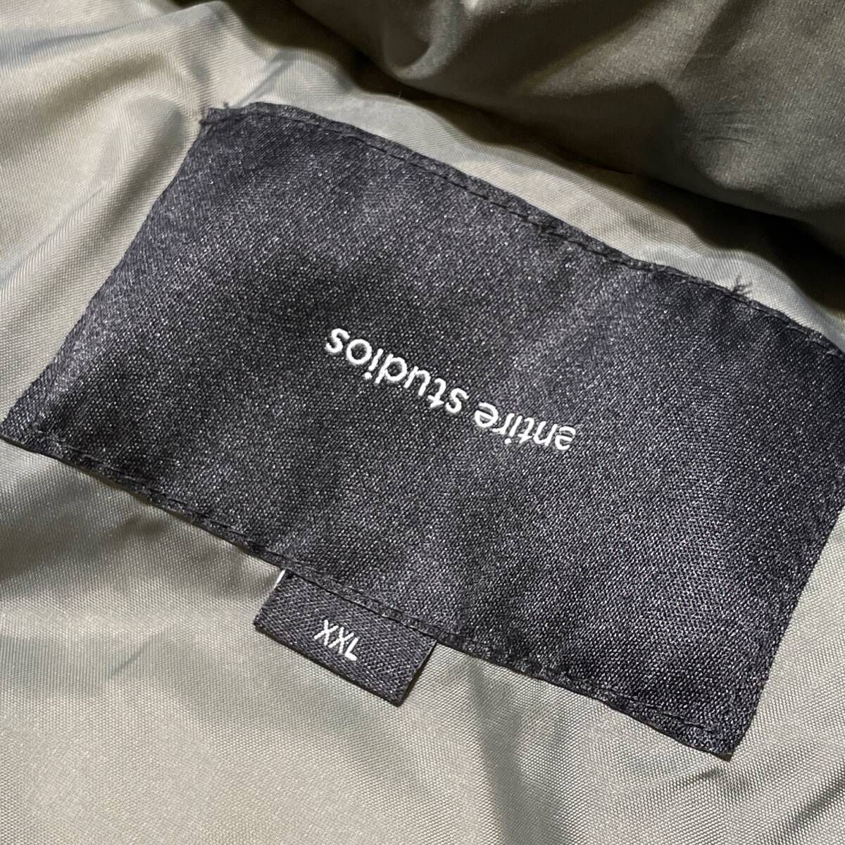 entire studios GRID VEST グリッドベスト カーキ サイズXXL エンタイアスタジオ WWW_KANDAIZUMI_COM