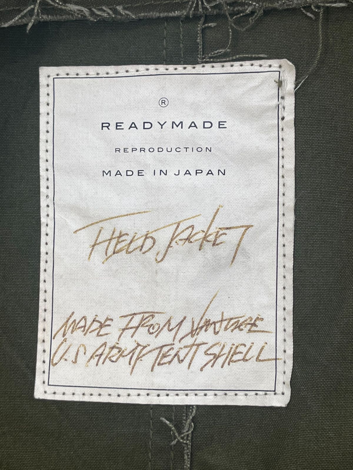 READY MADE (レディメイド) M-65 FIELD JACKET 袖ワッペン