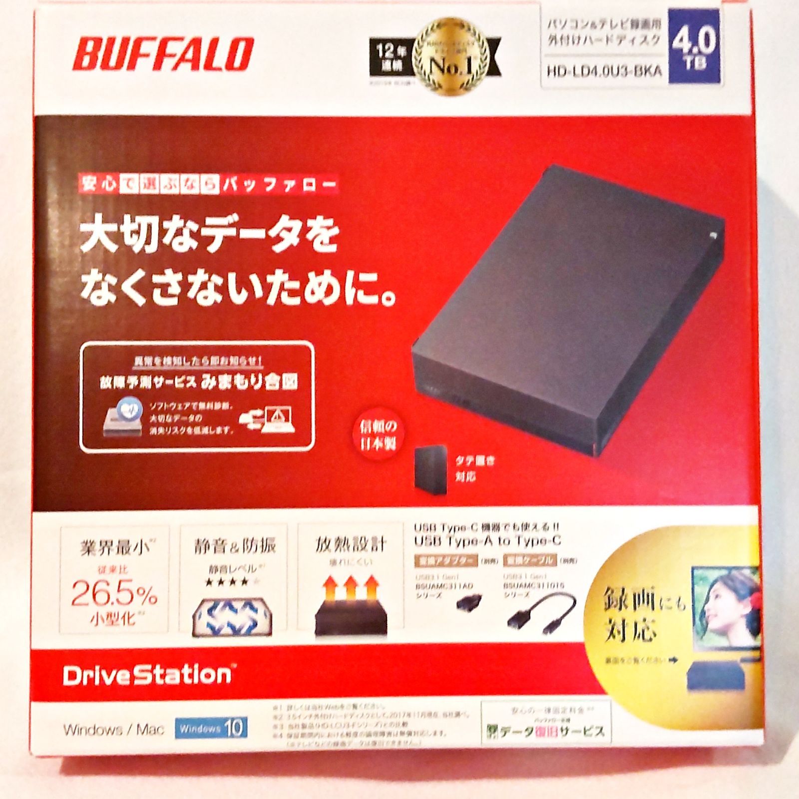 BUFFALO HD-LD4.0U3-BKA