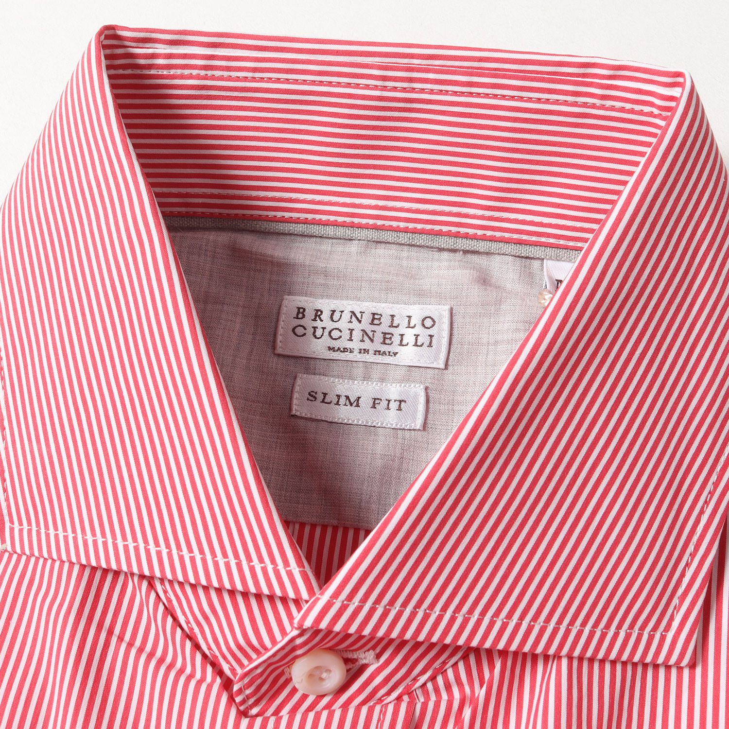 新品 BRUNELLO CUCINELLI ブルネロクチネリ シャツ サイズ:M