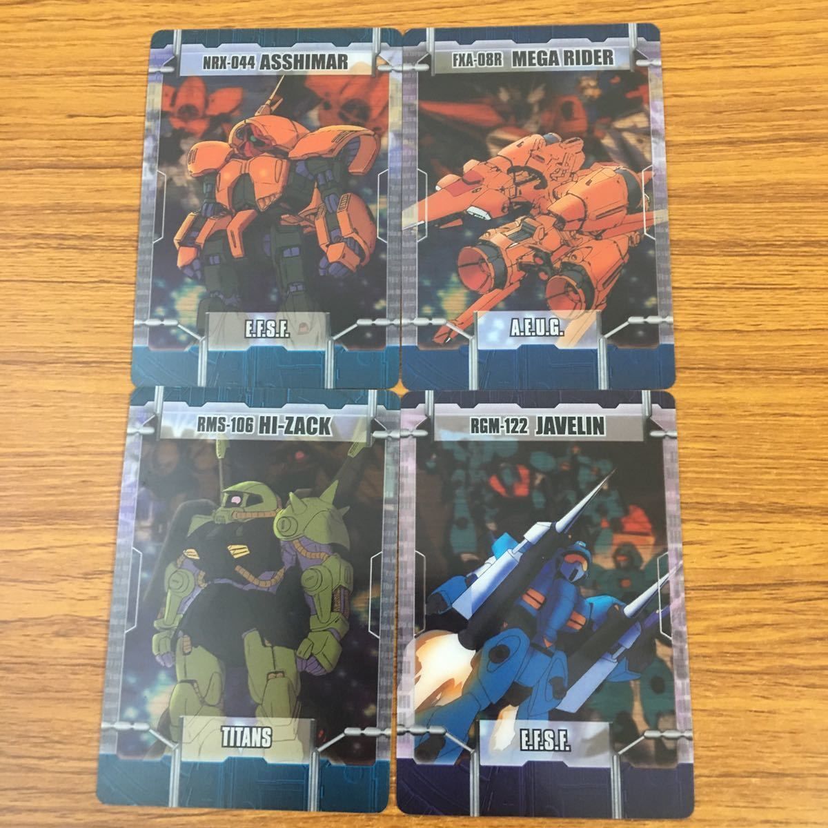 羽78 カード クリア トレカ まとめ ガンダム ハイザック