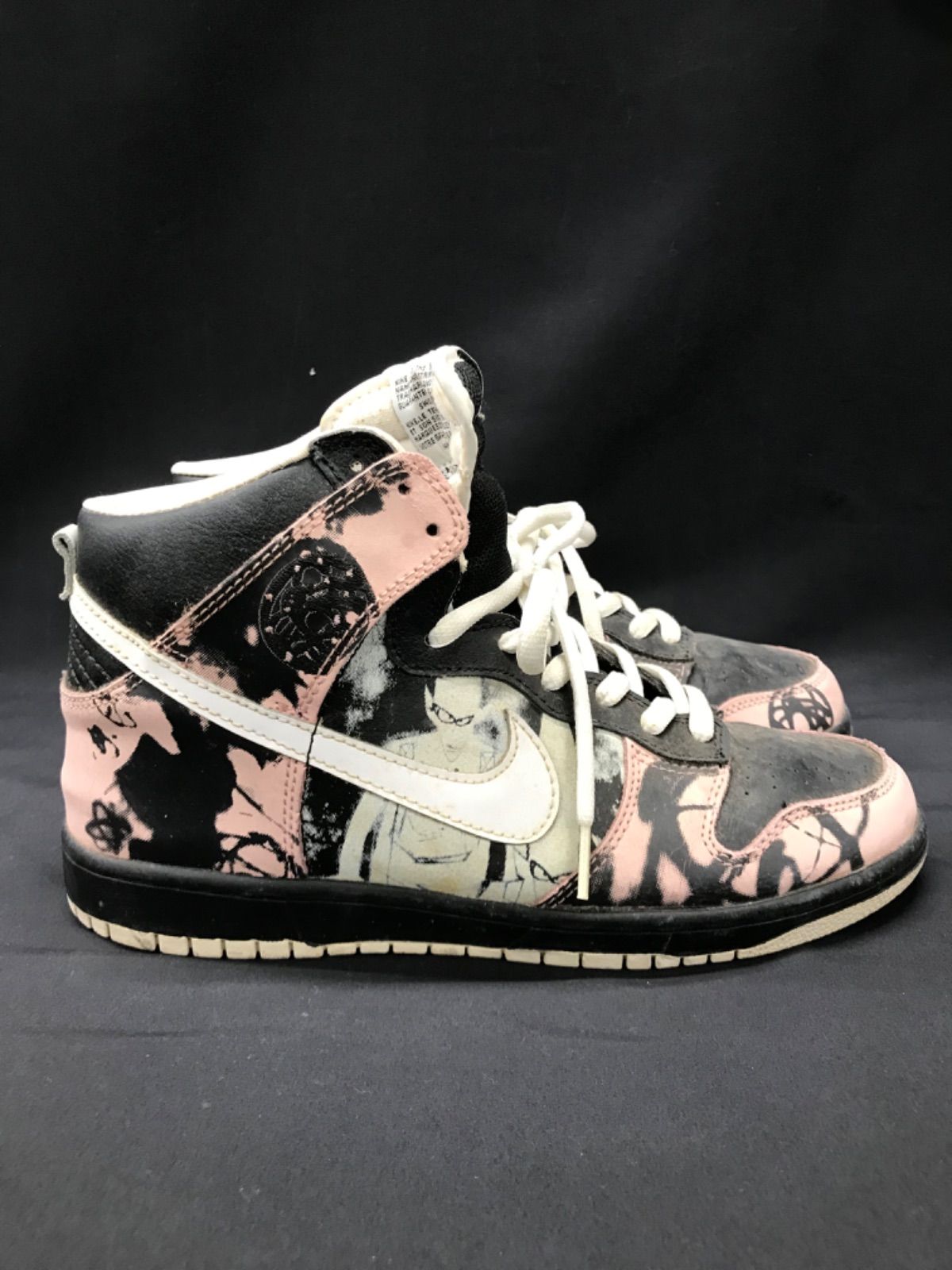 J4【USED】NIKE SB ダンクハイプロ アンクルフューチュラ ピンク 28 