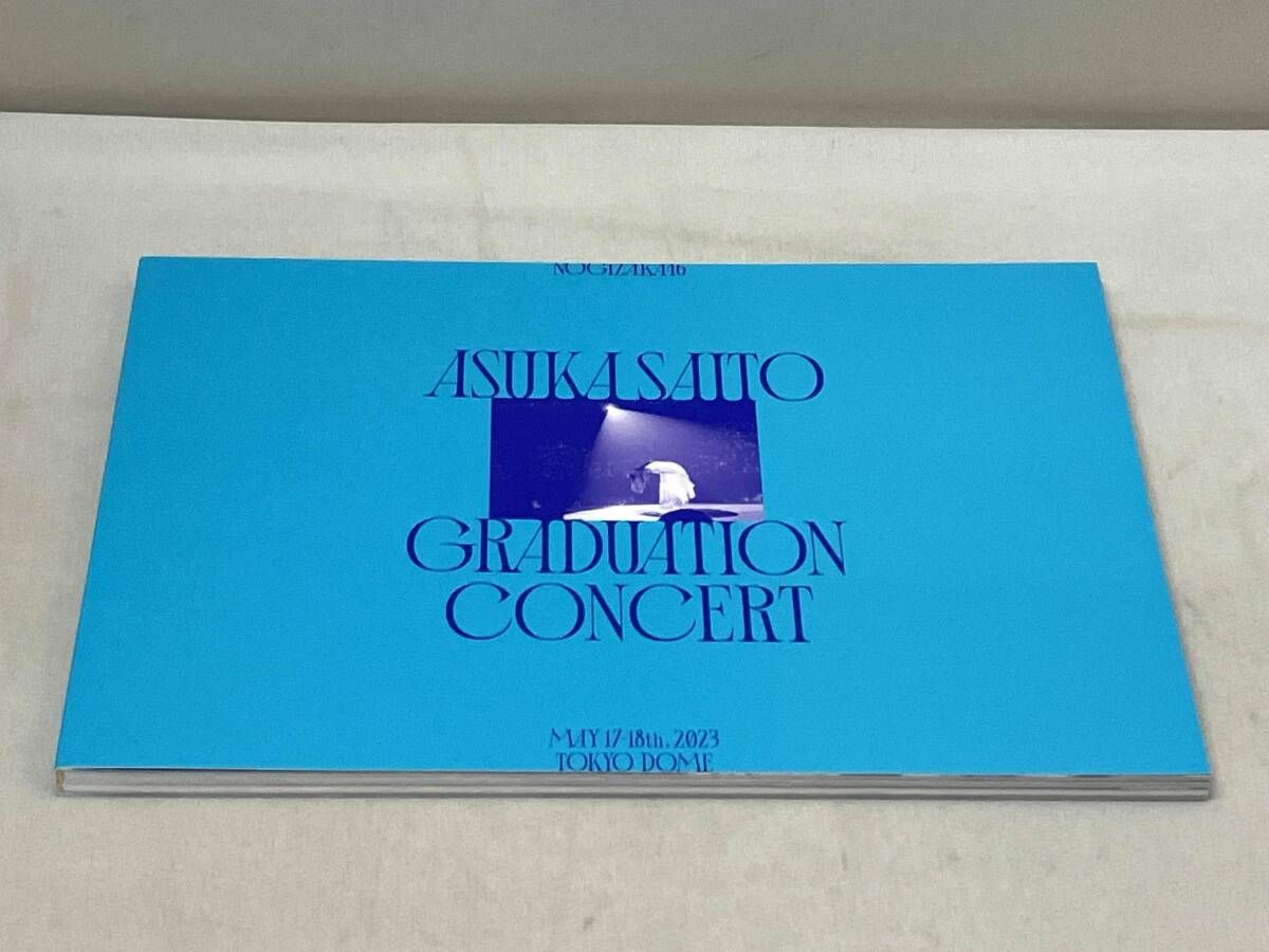 ASUKA SAITO GRADUATION CONCERT 完全生産 版 Blu ray Disc