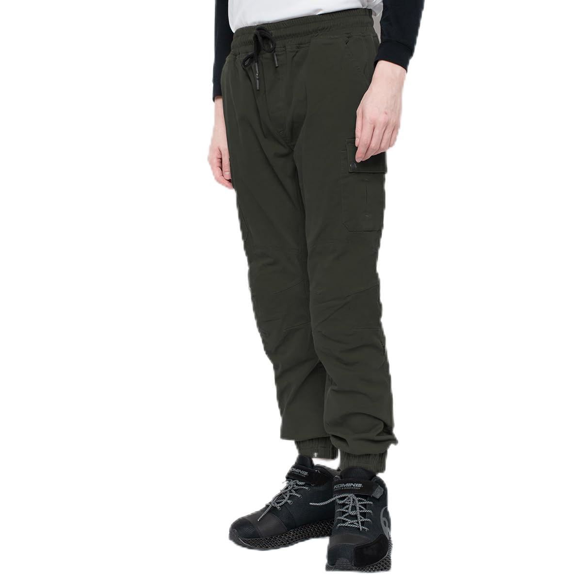 KOMINE パンツ PK-753 プロテクトコットンジョガーパンツ レディース 07-753 Olive WL