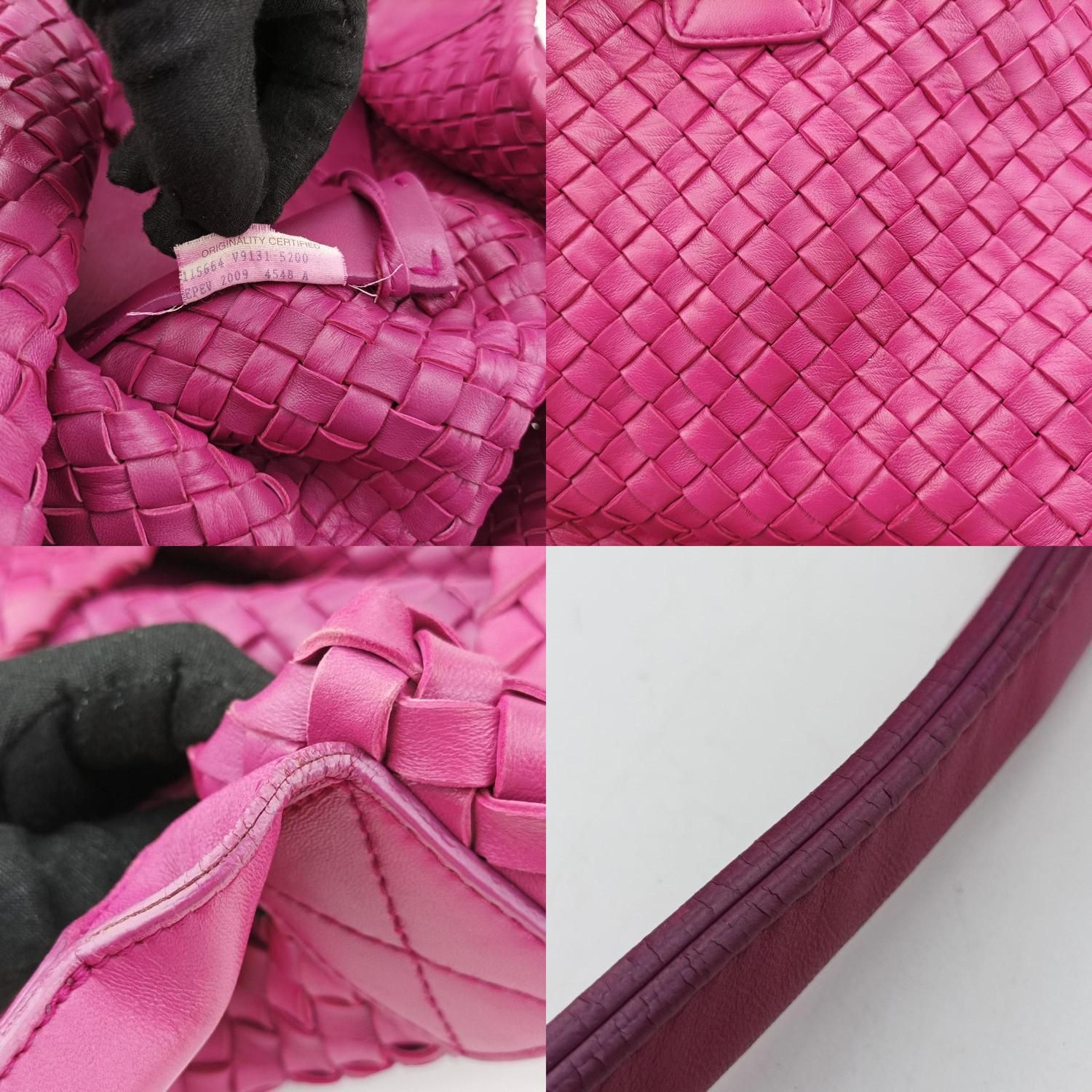 ボッテガヴェネタ Bottega Veneta ハンドバッグ レディース カバMM パープル ラムスキン 115664 V9131 5200 EPEV 2009 4548 A