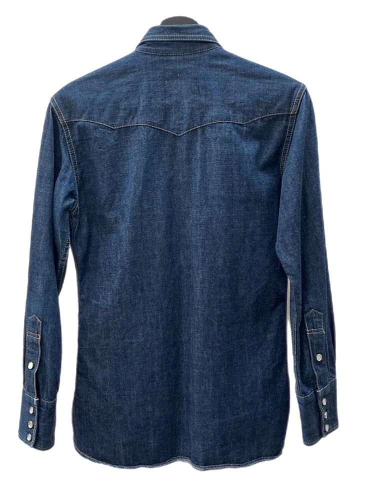フラットヘッド 7001 デニムシャツ 胸ポケット サイズ38 THE FLAT HEAD(フラットヘッド)DENIM WESTERN L/S SHIRT WORK