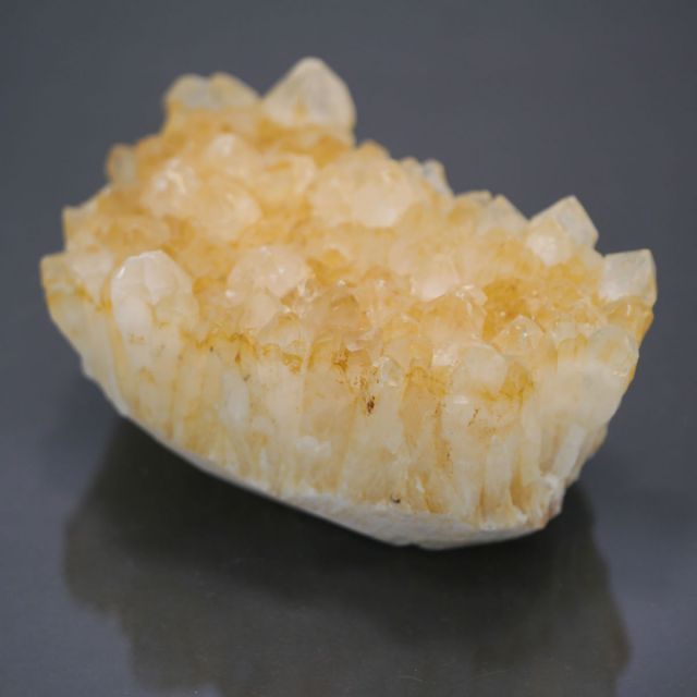 特価　シトリンクラスター② ザンビア産非加熱シトリンクラスター124g #134 | Mea Via Stone