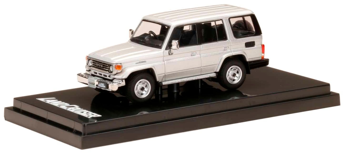 ミニカー yornet HJ64 1/64 トヨタランドクルーザー 70 ZX 4DOOR '1994 ブルーイッシュ