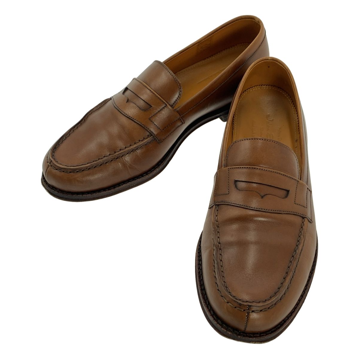 Jalan Sriwijaya | ジャランスリワヤ | レザー コインローファー 革靴 | 98589 | 7 1|2 | ブラウン | メンズ