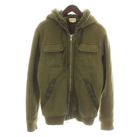 ディーゼル DIESEL ミリタリージャケット パーカー ブルゾン フード 