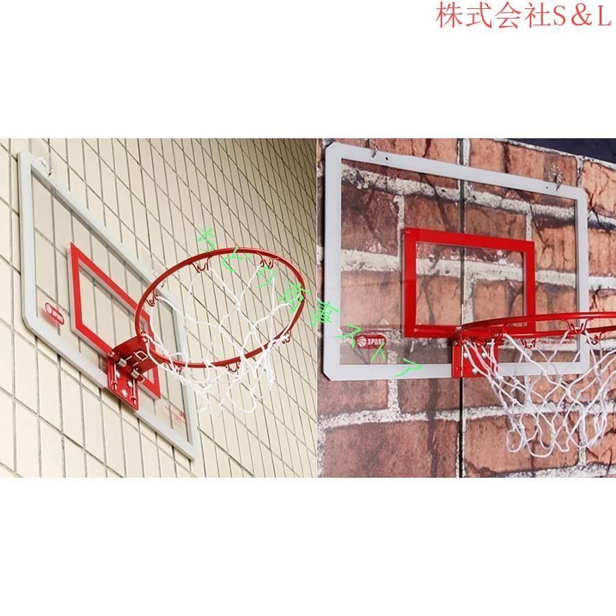 バスケットゴールバックボードミニバスケットボード屋内屋外ユースチャイルドバスケットボールリムネットS＆Lポータブルオフィス寝室バスケ