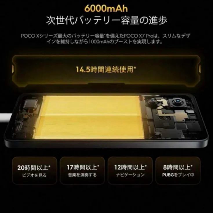 Xiaomi POCO X7 Pro 5G グローバル版 8GB+256GB スマートフォン
