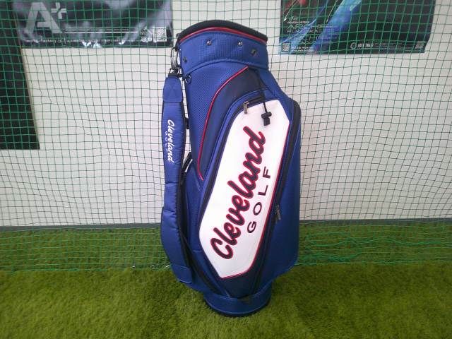 クリーブランド キャディバッグ GGC-C023G ホワイト|ネイビー 9.0型||0 5070 博多