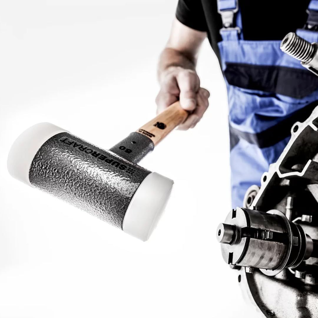 人気商品 3366.050 径50 白 ナイロン ヒッコリー製ハンドル ハンマー スーパークラフト 無反動 ショックレス HALDER ハルダー ロームヘルド ハルダー HRDEVELOPMENT_JP