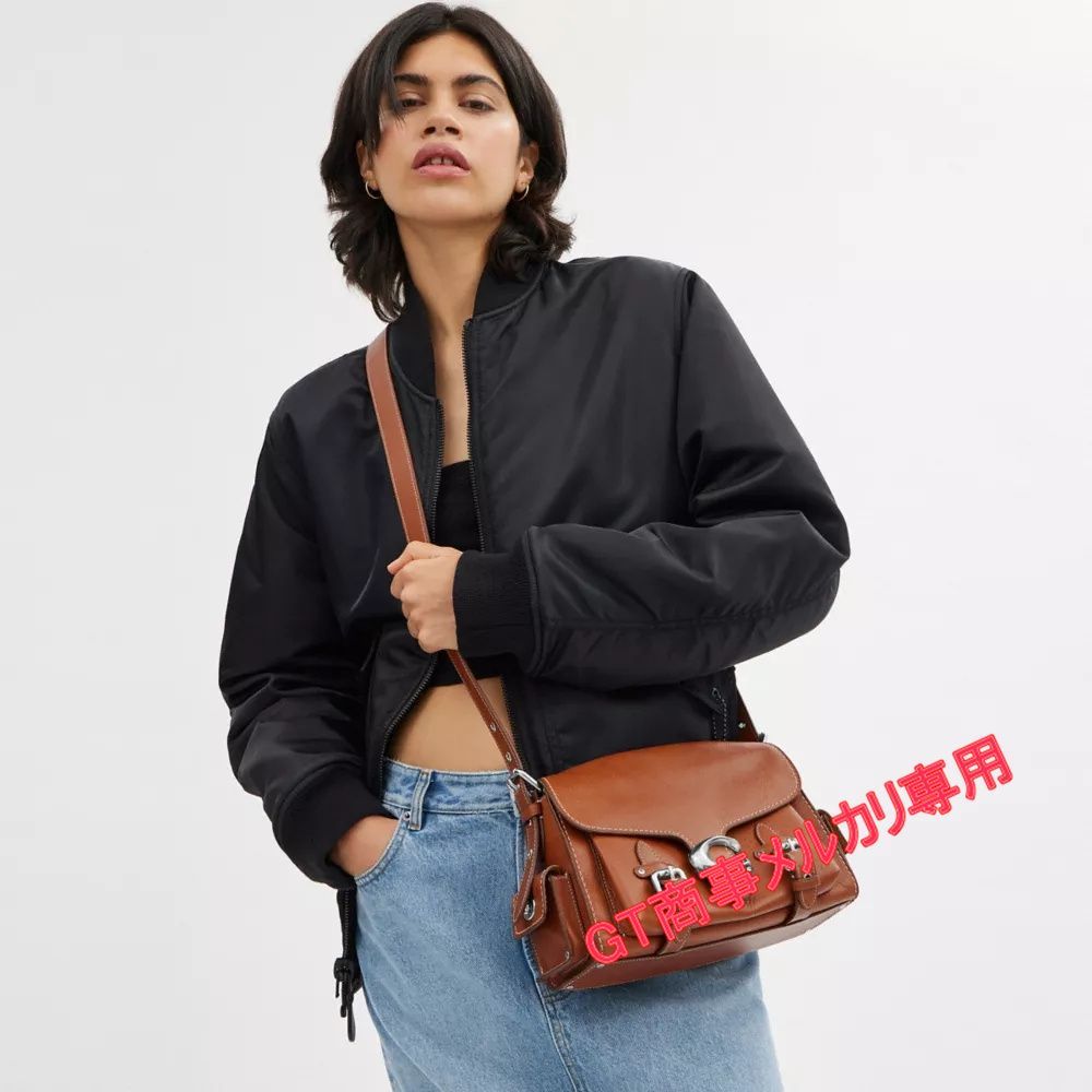 コーチアウトレット】COACHバッグ CT721 ライトブラウン カーゴタビー 