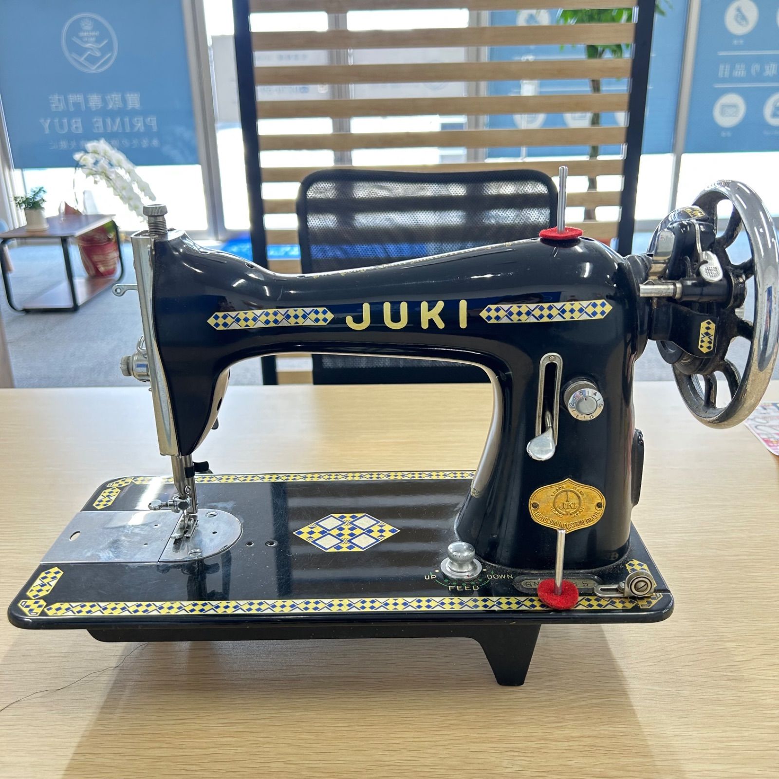 昭和レトロ】JUKI アンティーク ミシン 当時物 オシャレ