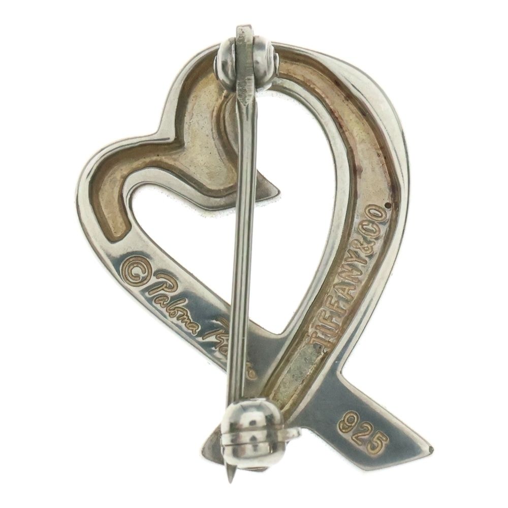 TIFFANY-Co ティファニー パロマピカソ ラビングハート ブローチ ピンバッジ シルバー SV925 3.4g