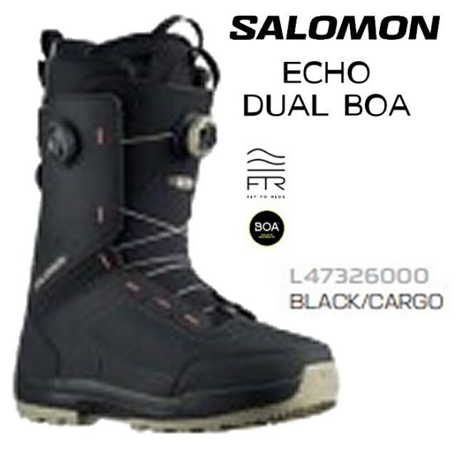 7-8回使用 28.5cm Salomon ECHO DUAL BOA WIDE