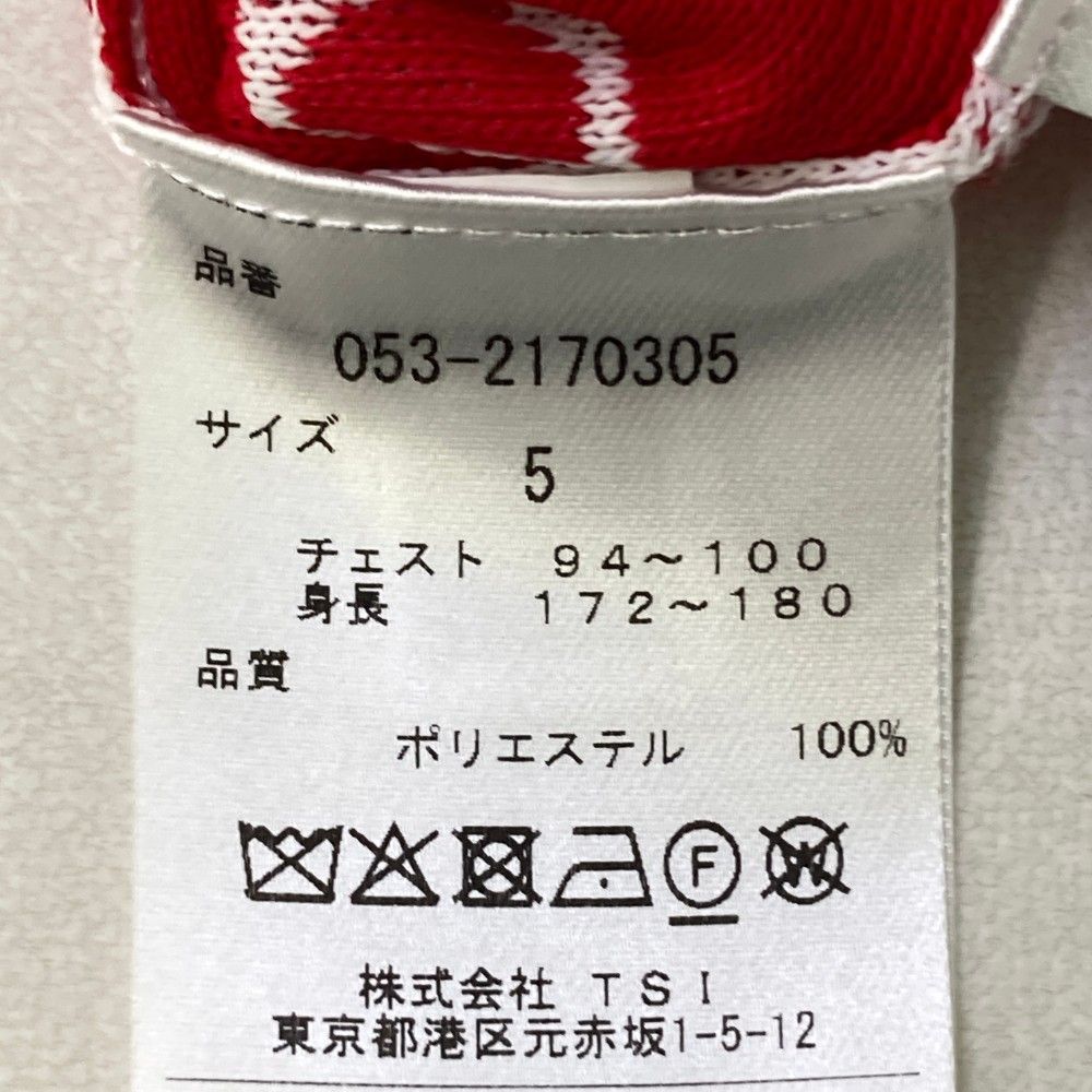 サイズ：5 PEARLY GATES パーリーゲイツ  ニット セーター 総柄 ホワイト系 [240101465688] ゴルフウェア メンズ ストスト PEARLY GATES(パーリーゲイツ) ニット｜中古ゴルフウェア通販