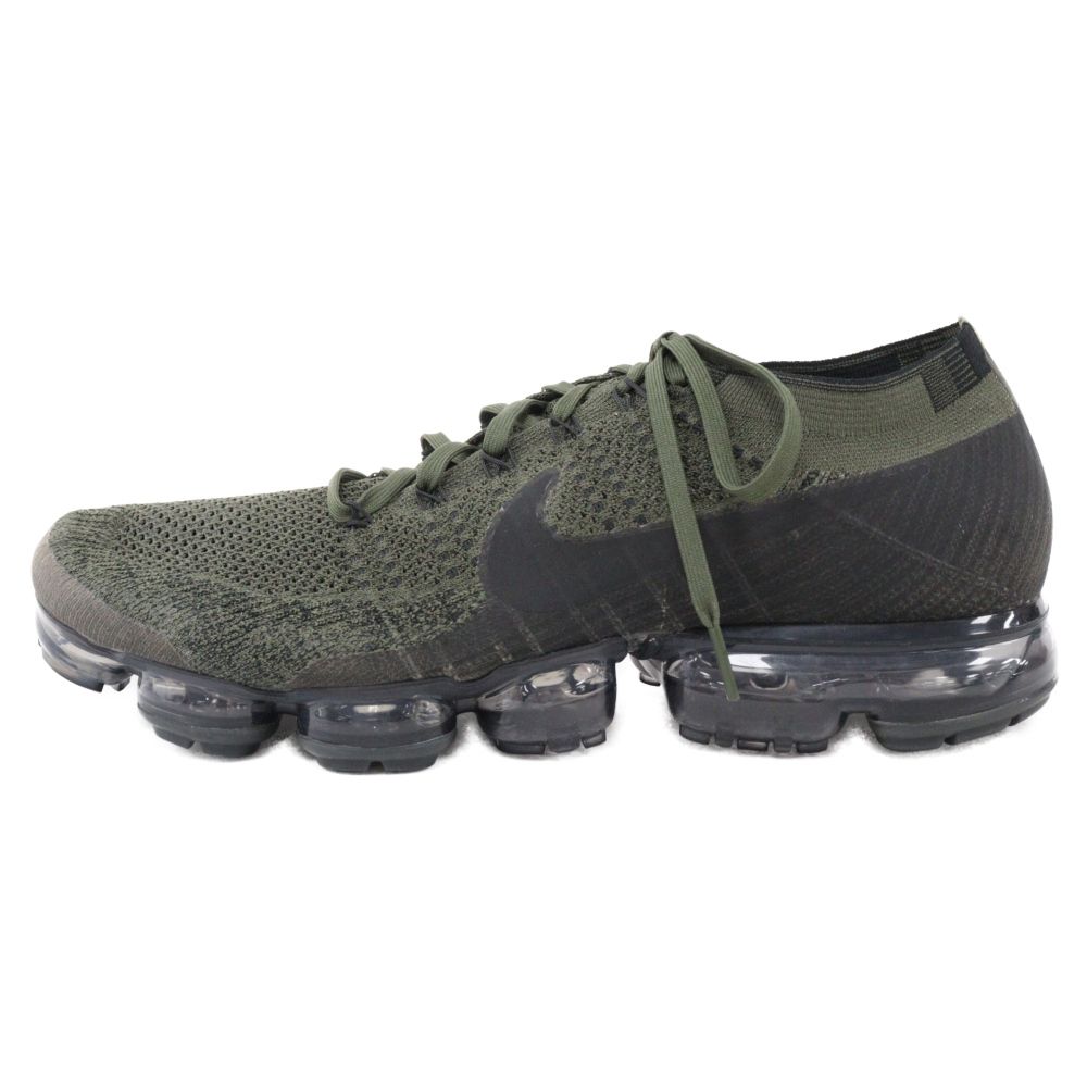 NIKE (ナイキ) AIR VAPORMAX FLYKNIT OLIVE エア ヴェイパー マックス フライニット ローカットスニーカー オリーブ US12/30cm 849558-300