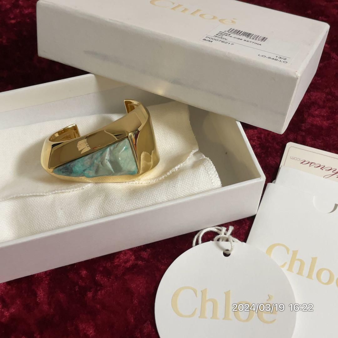 極美品 Chloe クロエ チョーカー バングル ブレスレット アクセサリー 