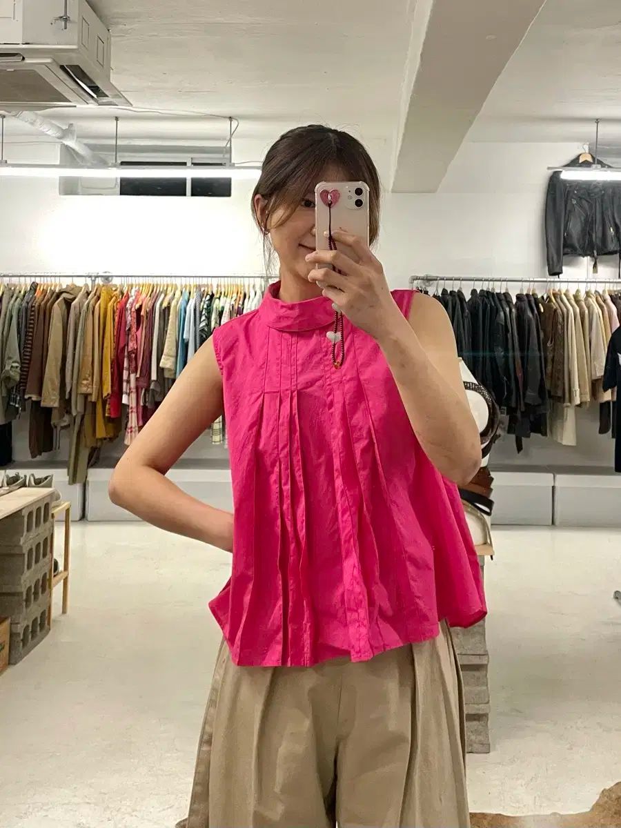 マンシングウェア Munsingwear ストレッチ ブロックチェック柄プリント