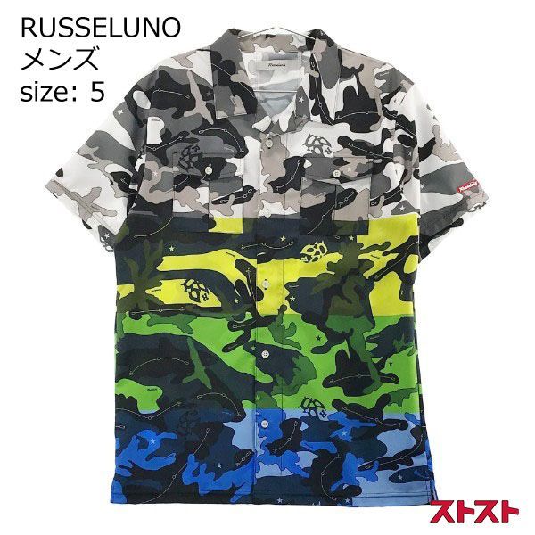 Russeltuno ラッセルノ　半袖シャツ　サイズ5 Russeltuno ラッセルノ 半袖シャツ サイズ5 新品未使用 タグ付き