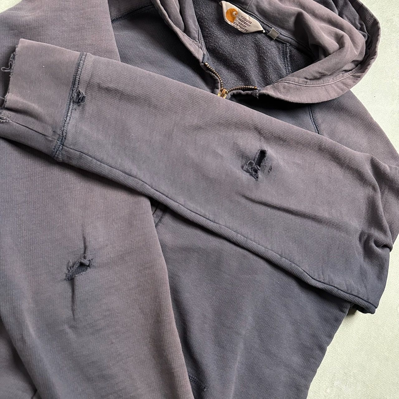ギリシャ製 Carhartt WIP フェード ボロ フーディー カーハート 