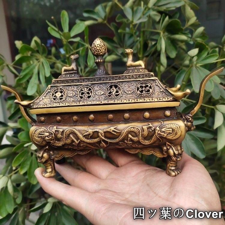 銅 細工 双羊争輝香炉 蔵炉 香道具装飾品 工芸品 置物 銅 細工 双羊争輝香炉 蔵炉 香道具装飾品 工芸品 置物 - メルカリ