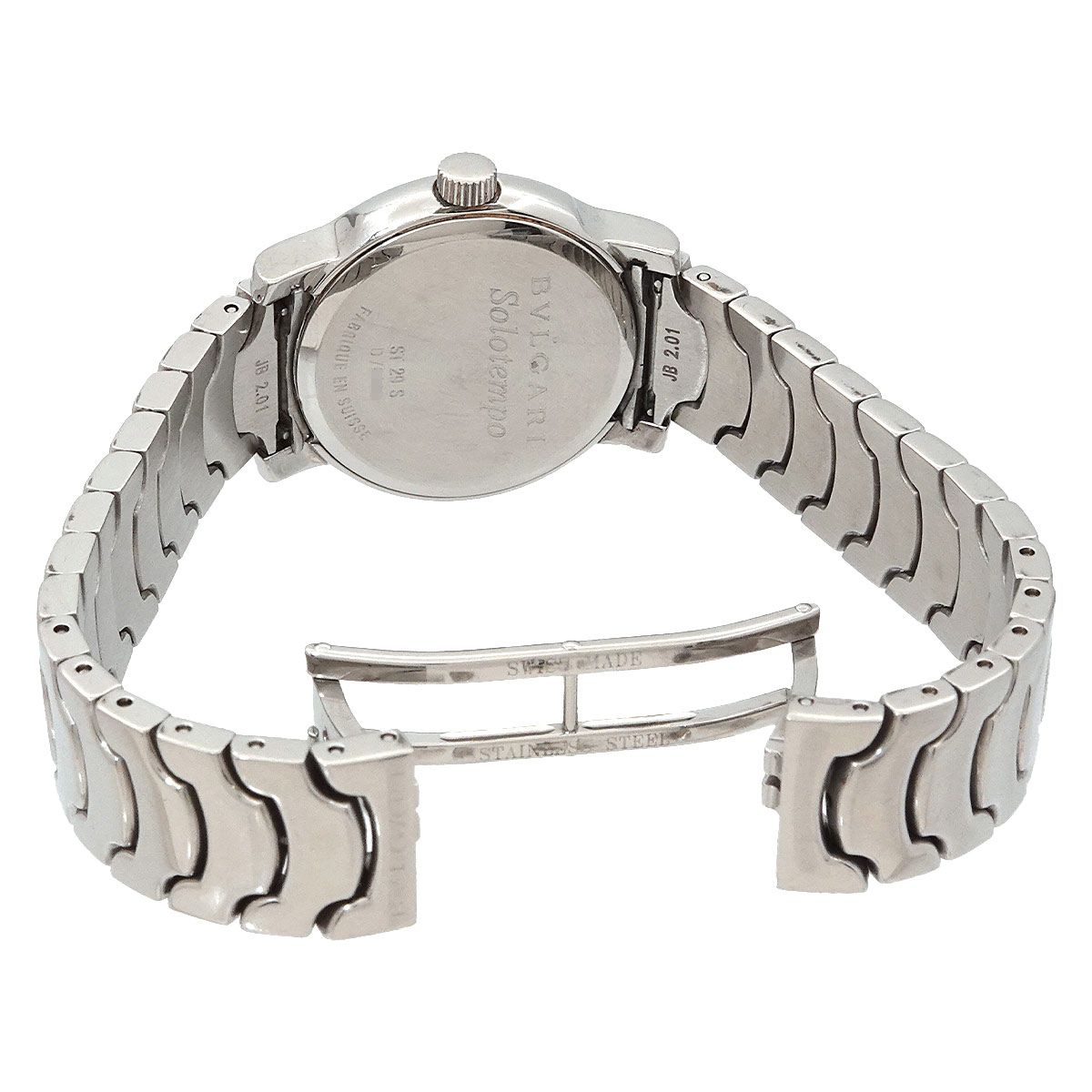 BVLGARI（ブルガリ） ソロテンポ レディース腕時計 楽天市場】BVLGARI ブルガリ ソロテンポ ST29S 純正尾錠