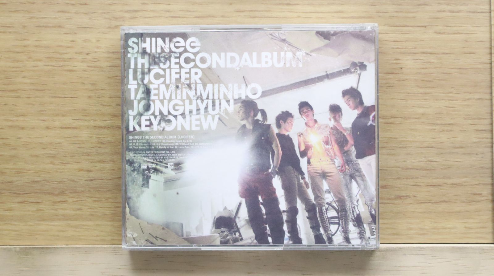 国内盤CD☆シャイニー/SHINee□ SHINee The 2nd ALBUM 「LUCIFER