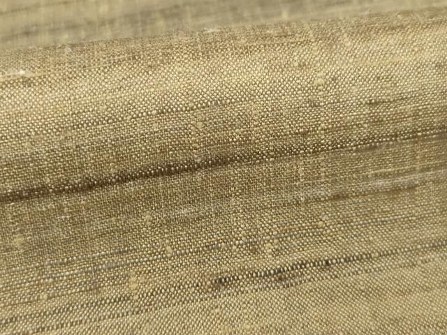 平和屋着物○インド・アッサム 野蚕糸 手織 ムガシルク 袋帯 帯反物 霞