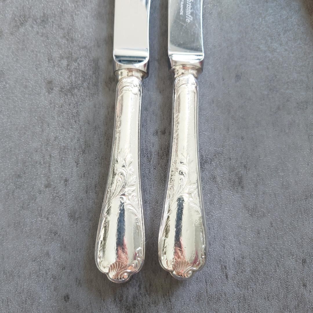 クリストフル マルリー バターナイフ 2点