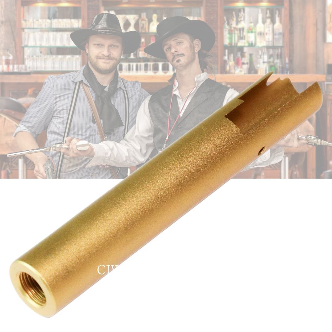 [DCI Guns] 11mm正ネジメタルアウターバレル 東京マルイ ハイキャパ4.3/FW/DW4.3用 GOLD 正規取引商品