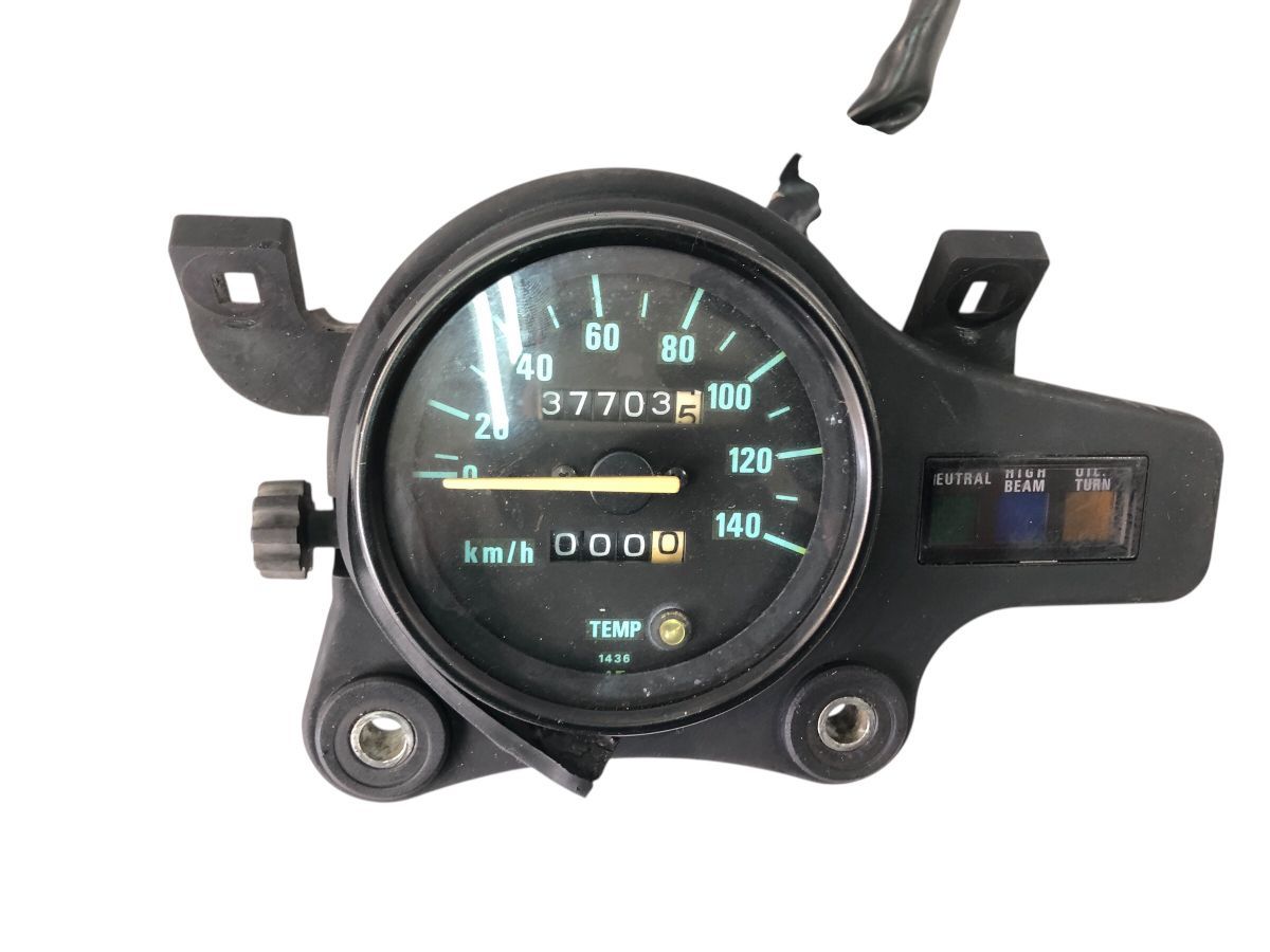 Kawasaki KDX125SR DX125A スピードメーター 針可動 済み オド37703km インジケーター 2778-M6738