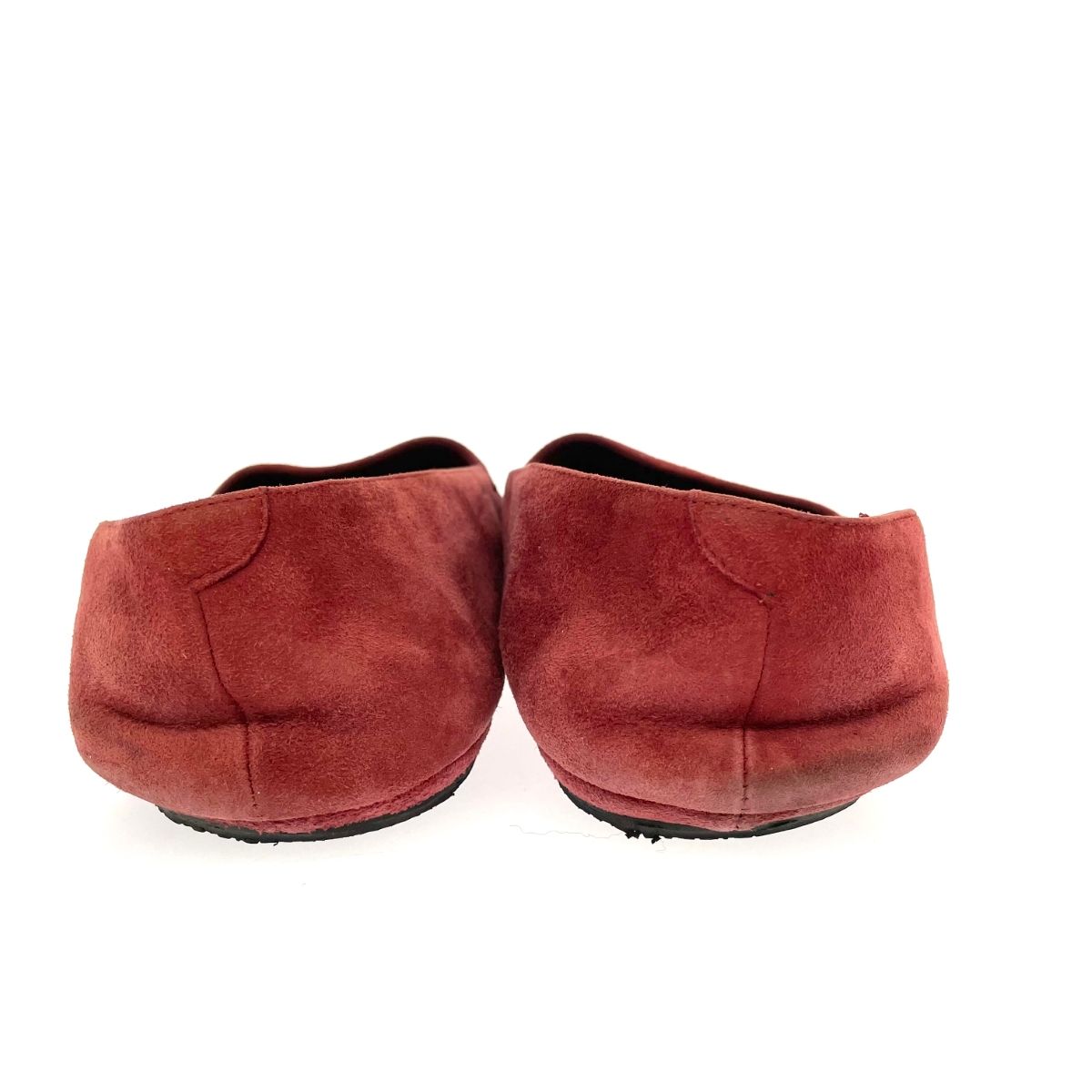 HERMES エルメス ルームシューズ 表記サイズ:40 スエード/Hロゴ  
