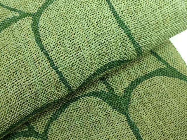 平和屋本店□極上 夏物 八寸名古屋帯 科布 青海波 逸品 DZAA6296kh5