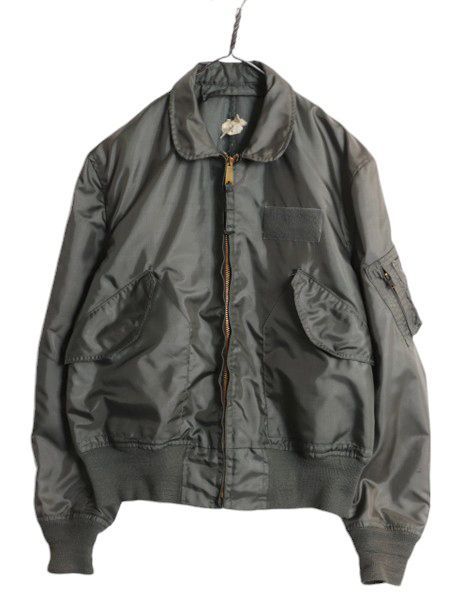 50s 復刻☆ USA製 ALPHA B-15D カーキ M C871 50s 復刻☆ USA製 USA製