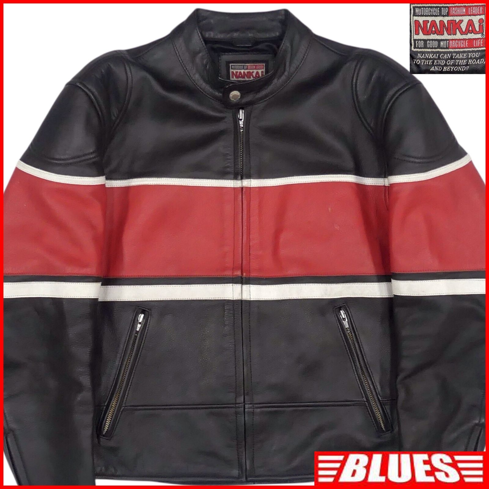 NANKAI 南海部品 ナンカイ ライダースジャケット XL 本革